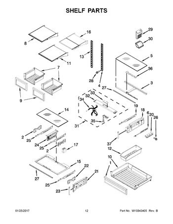 Diagram for KRFF707ESS01