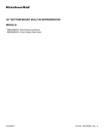 Diagram for KBBL206EPA01