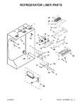 Diagram for 04 - Refrigerator Liner Parts