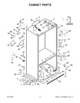 Diagram for 02 - Cabinet Parts