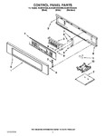 Diagram for 02 - Control Panel Parts