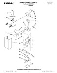 Diagram for 01 - Range Hood Parts