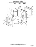 Diagram for 03 - Oven Door Parts