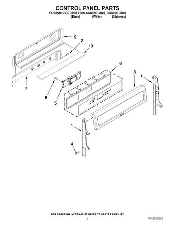 Diagram for GGG390LXS00