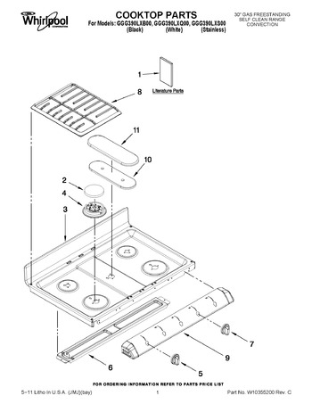 Diagram for GGG390LXS00