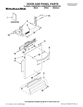 Diagram for KUDE48FXBL2