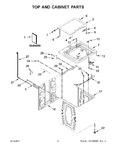 Diagram for 02 - Top And Cabinet Parts