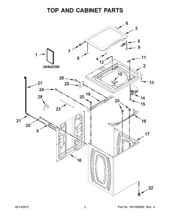 Diagram for 7MWTW4925EW1