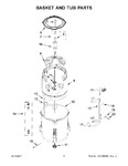 Diagram for 04 - Basket And Tub Parts