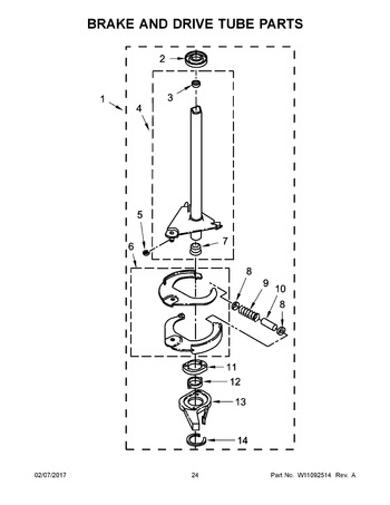 Diagram for WGTLV27FW0