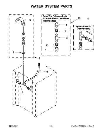 Diagram for WGTLV27FW0