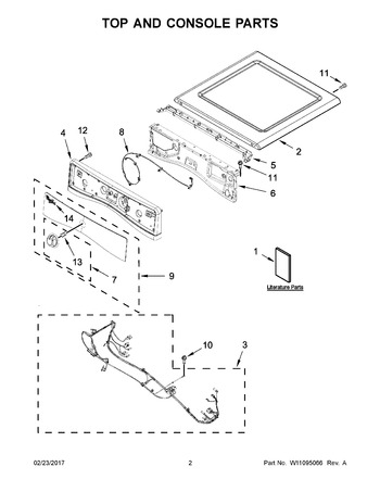 Diagram for WED7540FW0