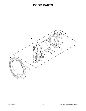 Diagram for WED7540FW0