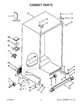 Diagram for 02 - Cabinet Parts