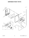 Diagram for 09 - Dispenser Front Parts