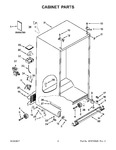 Diagram for 02 - Cabinet Parts