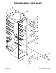 Diagram for 03 - Refrigerator Liner Parts