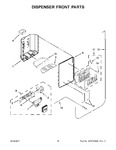 Diagram for 09 - Dispenser Front Parts