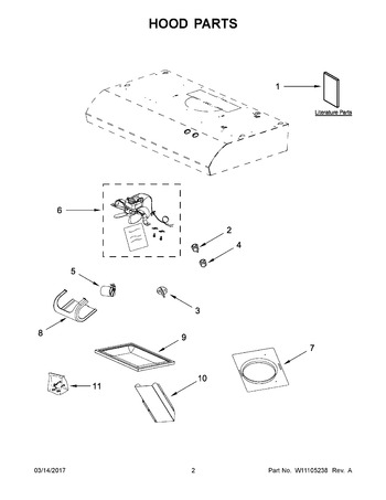 Diagram for UXT2030ADW2