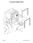 Diagram for 06 - Tub And Frame Parts