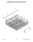 Diagram for 09 - Upper Rack And Track Parts