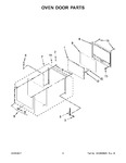 Diagram for 04 - Oven Door Parts