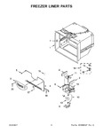 Diagram for 04 - Freezer Liner Parts