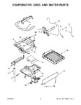 Diagram for 03 - Evaporator, Grid, And Water Parts