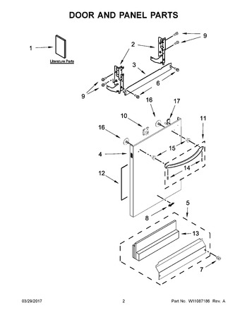 Diagram for WDT970SAHW0