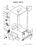 Diagram for 02 - Cabinet Parts