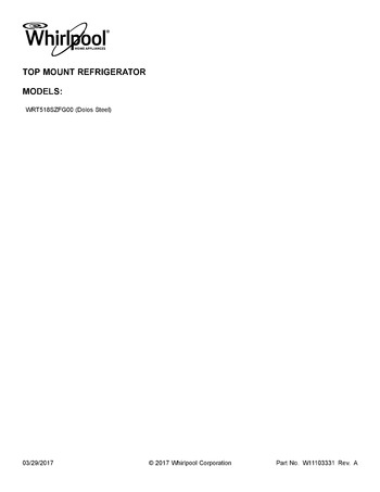 Diagram for WRT518SZFG00