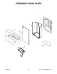 Diagram for 09 - Dispenser Front Parts