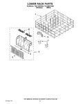 Diagram for 11 - Lower Rack Parts