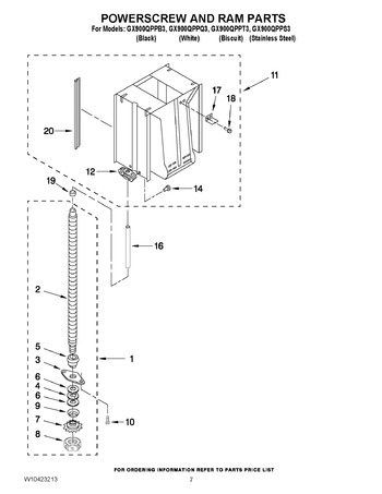 Diagram for GX900QPPB3