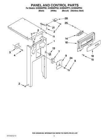 Diagram for GX900QPPB3