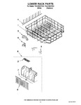 Diagram for 10 - Lower Rack Parts