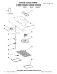 Diagram for 01 - Range Hood Parts