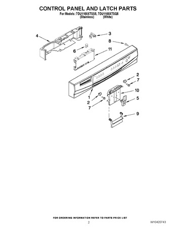 Diagram for 7DU1100XTSS5