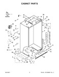 Diagram for 02 - Cabinet Parts