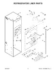 Diagram for 04 - Refrigerator Liner Parts