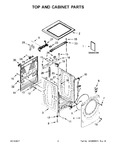 Diagram for 02 - Top And Cabinet Parts