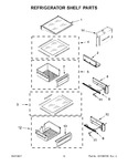 Diagram for 08 - Refrigerator Shelf Parts