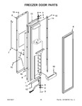 Diagram for 11 - Freezer Door Parts