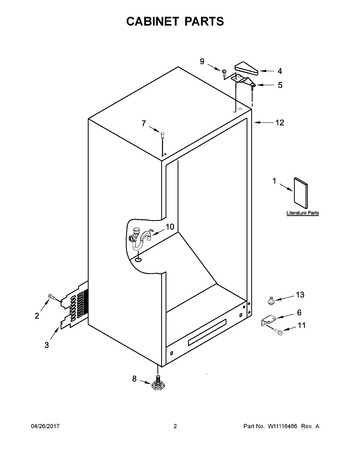 Diagram for WZF56R16DW01