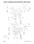 Diagram for 02 - Case, Gearing And Planetary Unit Parts