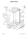 Diagram for 02 - Cabinet Parts