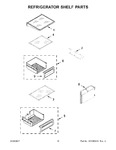 Diagram for 06 - Refrigerator Shelf Parts