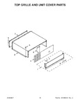 Diagram for 10 - Top Grille And Unit Cover Parts