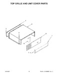 Diagram for 10 - Top Grille And Unit Cover Parts