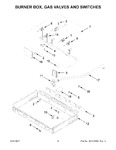 Diagram for 03 - Burner Box, Gas Valves And Switches